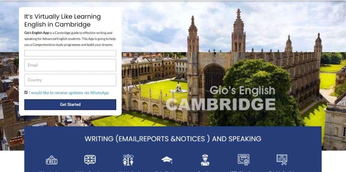 Gios English Preview image by Nikhil Soman Leading WordPress developer in Kerala