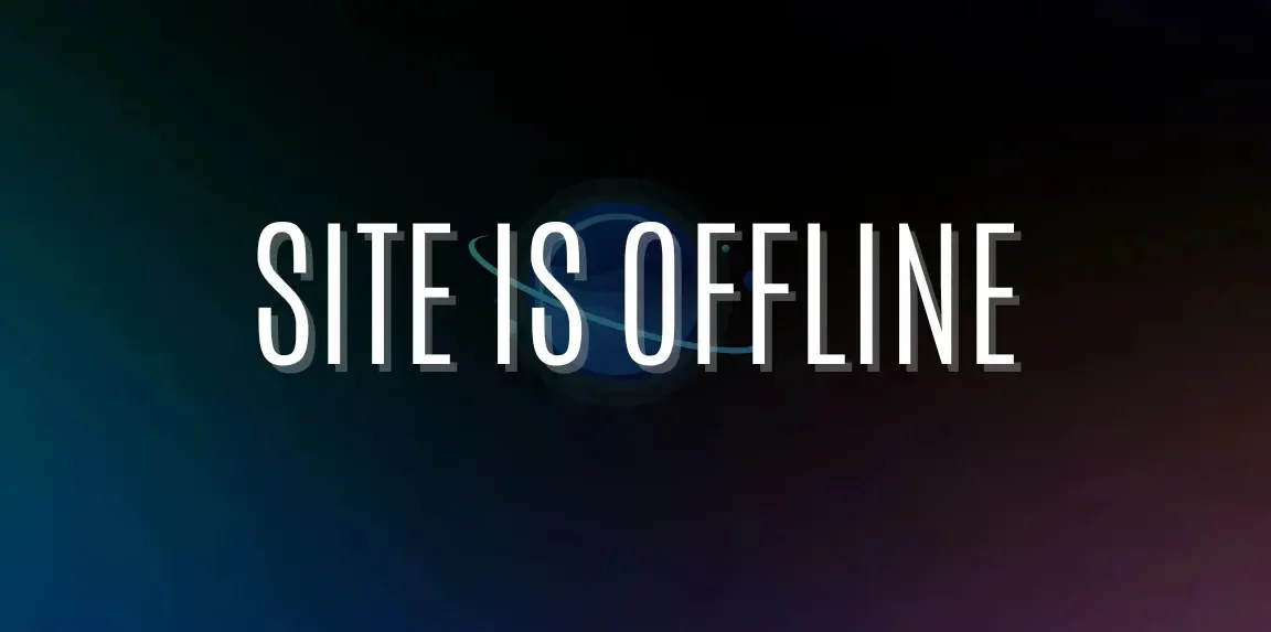Site is offline