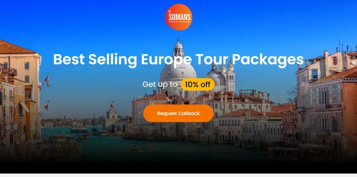 Soman’s Leisure Tours website homepage created by Nikhil Soman, expert WordPress developer in Trivandrum and Kochi.
