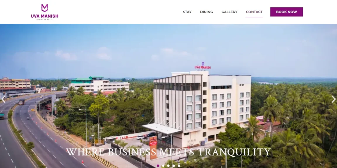 uvamanish.com website designed and developed by Nikhil Soman